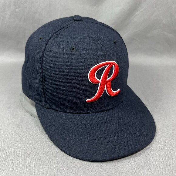 Tacoma Rainiers New Era 5950 MiLB Fitted 7 5/8 Hat Navy Seattle Mariners Mens - Picture 6 of 15